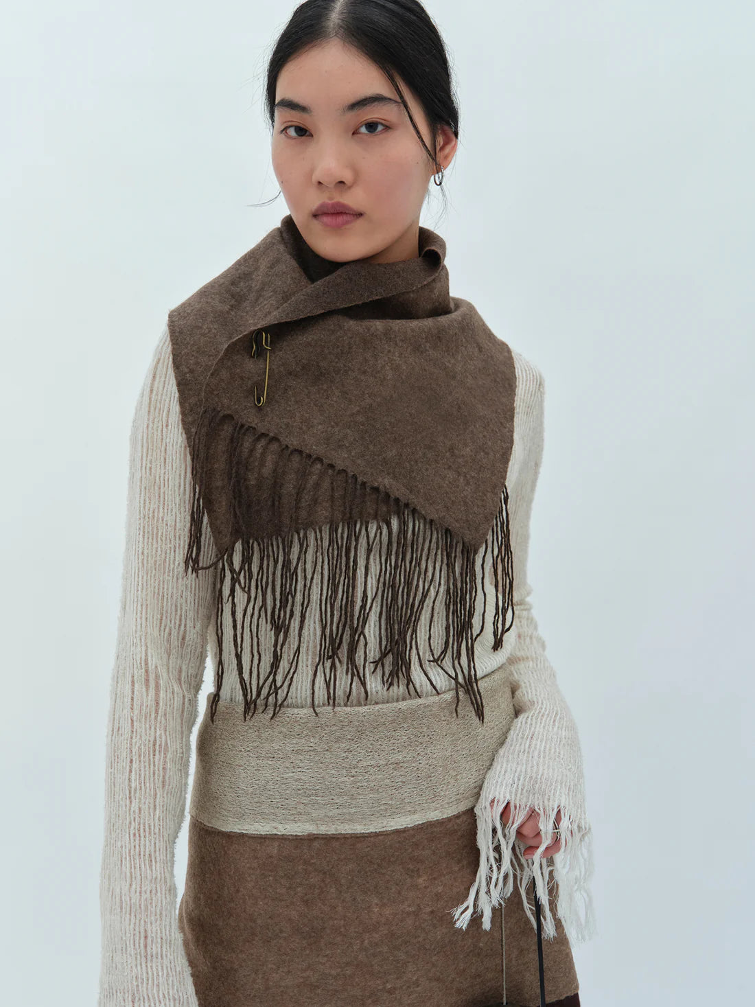 Norlha Smoke Neck Warmer in Overfelt